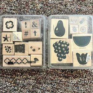 Stampin' Up! Wooden Stamp Set